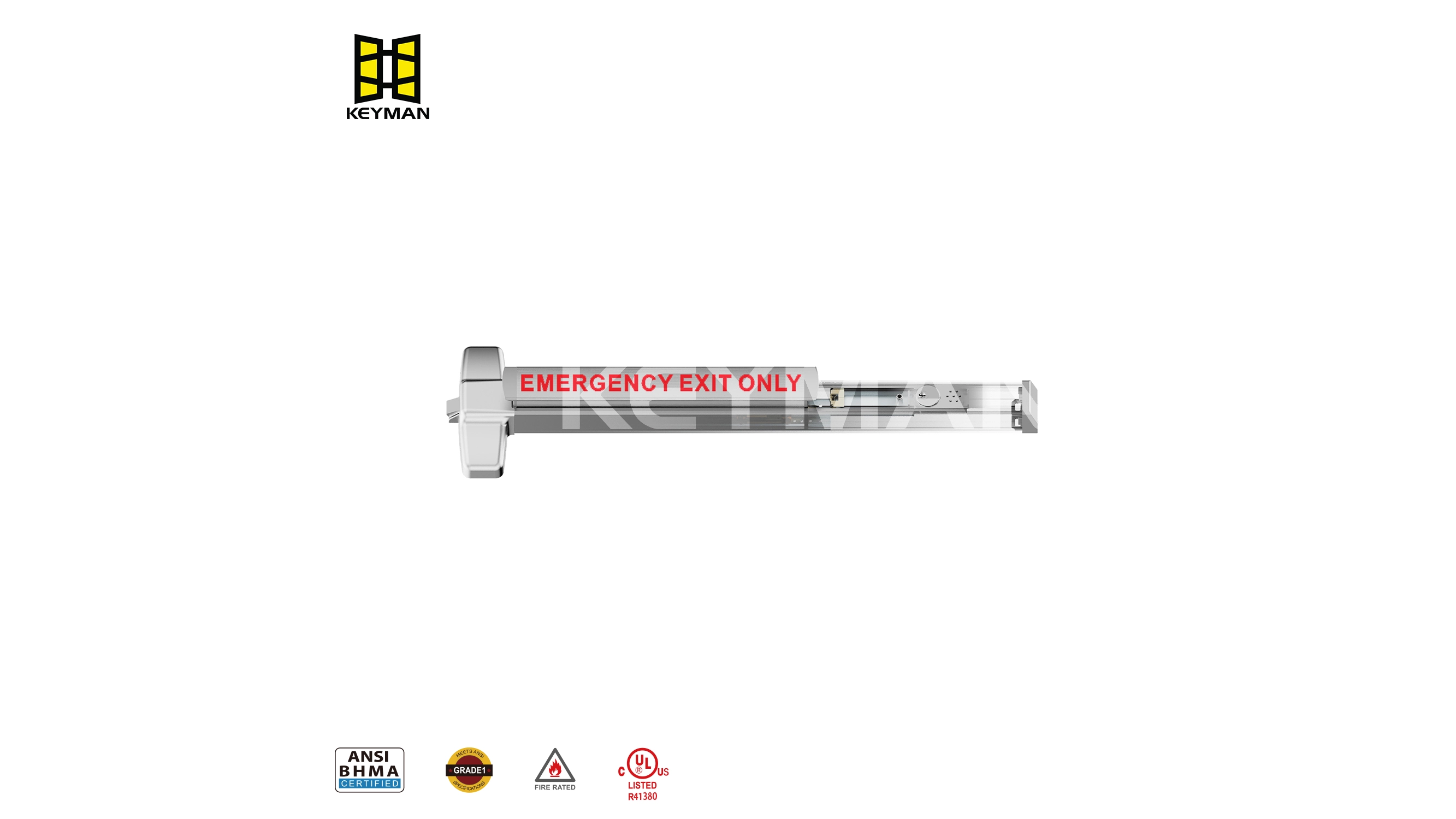 Surface Vertical Rod Exit Device جهاز خروج القضيب العمودي السطحي