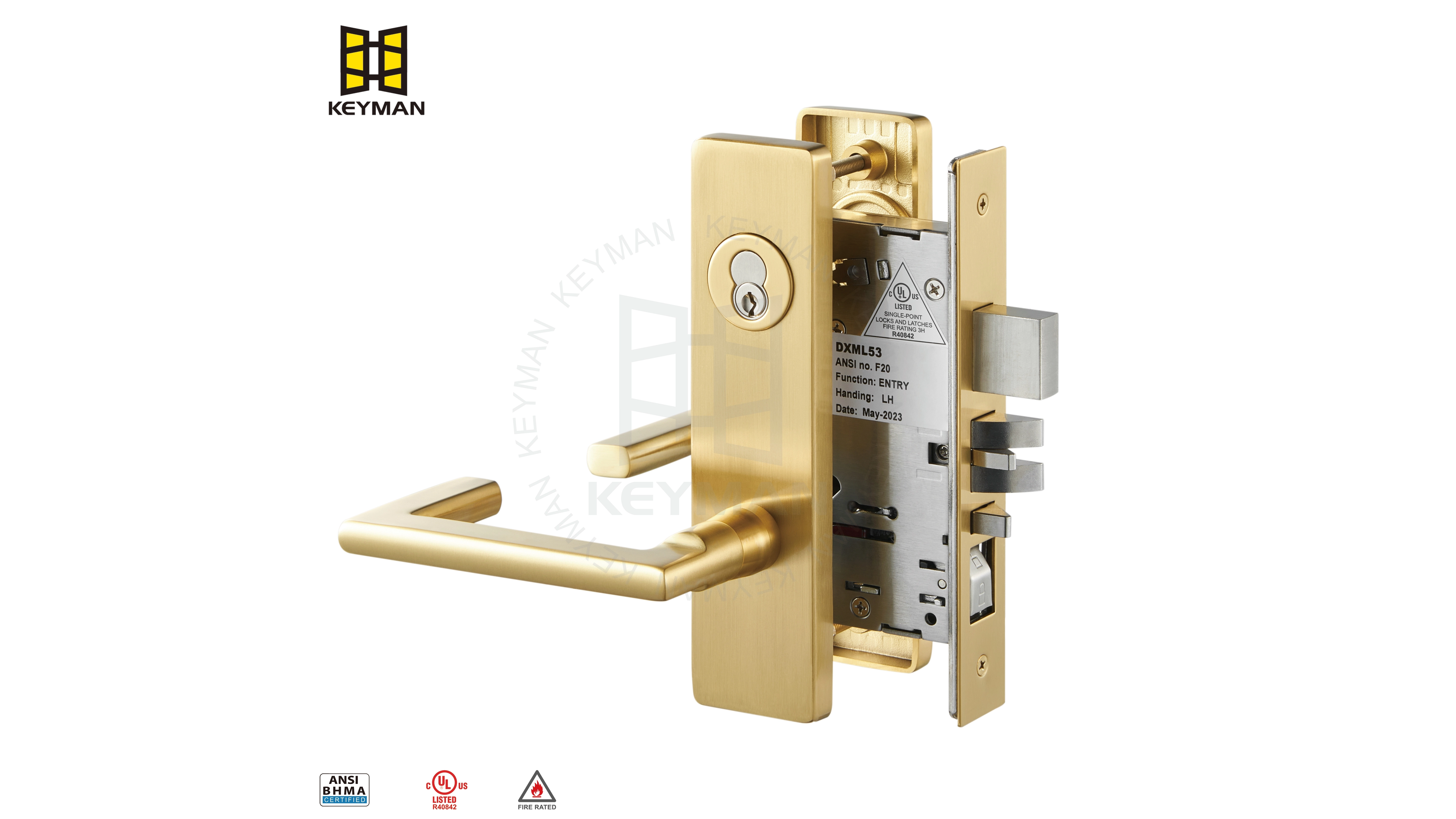 Mortise Lock قفل الغابات