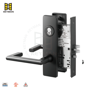 Matt Black UL ANSI GRAGE I FIREPROOفي أسطوانة SFIC DETROP LOCK M705