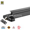 X801 -R Black Finish Rim Rim Bar Lock - قفل شريط الدفع التجاري
