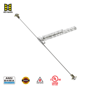 جهاز خروج قضيب عمودي مخفي عالي التحمل من Keyman - مسامير علوية وسفلية لتوفير أقصى قدر من الأمان X801-C 