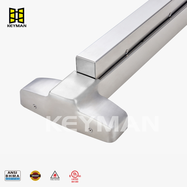 Keyman ANSI الصف 1 نقر جهاز الذعر التجاري شريط الدفع للمدارس والمستشفيات X901-M