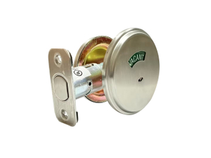 مؤشر خصوصية Keyman التجاري Deadbolt 304 قفل من الفولاذ المقاوم للصدأ للحمام يناسب أبواب سميكة من 1-3/8 بوصة إلى 1-3/4 بوصة